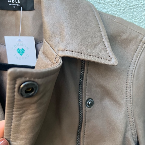 ABLE Maha Leather Jacket - Picture 10 of 17